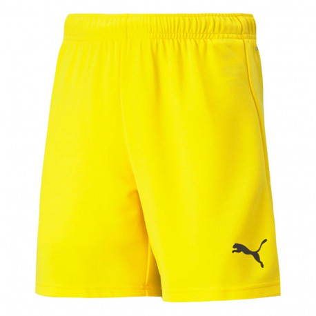 Spodenki dla dzieci Puma teamRISE Short Jr żółte 704943 07
