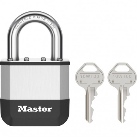 Master Lock Elite Padlock 52mm, 25mm Shackle, 5-Pin Cylinder