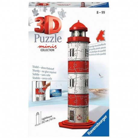 Ravensburger 3D Puzzle Mini Lighthouse (54 pieces) (4005556112739)