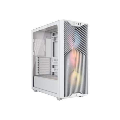Corsair arvutikorpus 3200D RS ARGB keskmise suurusega torn, valge
