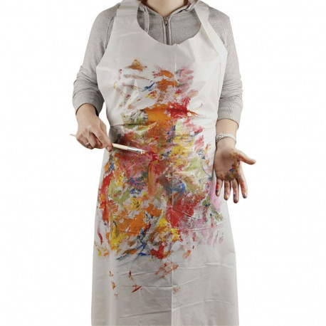 Ühekordsed kaitsepõlled 130×80 cm, valged, 100 tk pakis