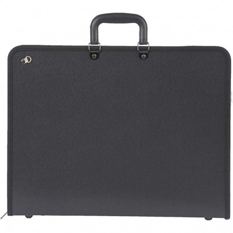 Jooniste mapp A3 Art Portfoolio PP 48 x 37 cm, sangadega, must