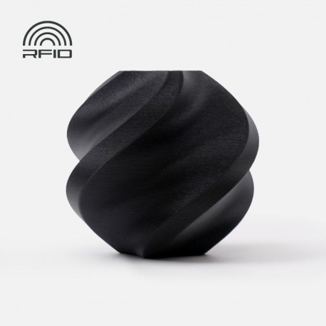 PLA filament Bambu Lab 3D-printerile Charcoal Black, 1,75mm, 1kg