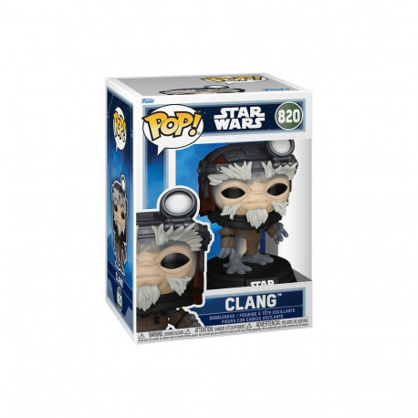 FUNKO POP! Vinyl Figure: Star Wars: Mandalorian & Grogu - Clang with Head Set