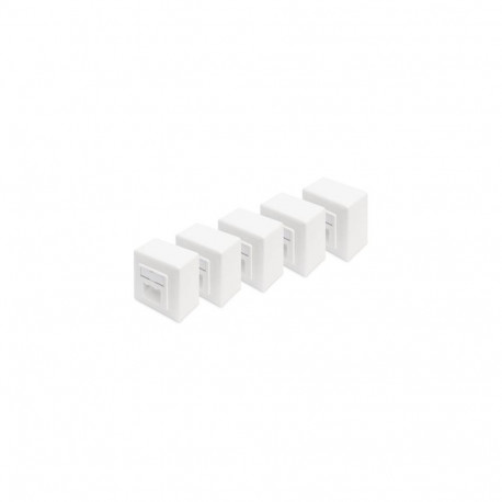 Digitus CAT 6, Class E, modular wall outlet, shielded