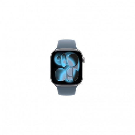 Apple MFGX4ZM/A smart wearable accessory Band Blue Fluoroelastomer
