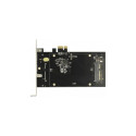 "PCI Express x1 Karte für 2 x SATA HDD / SSD"