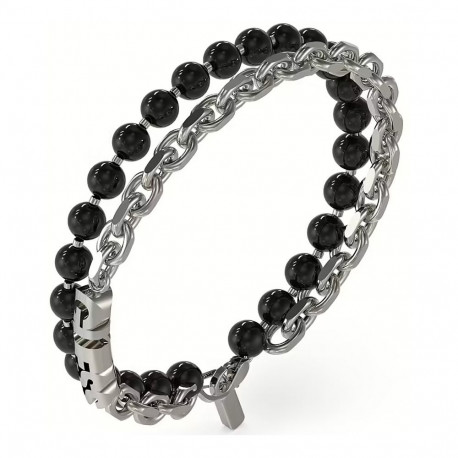Guess Mens Bracelet JUMB04051JWSTBKXS