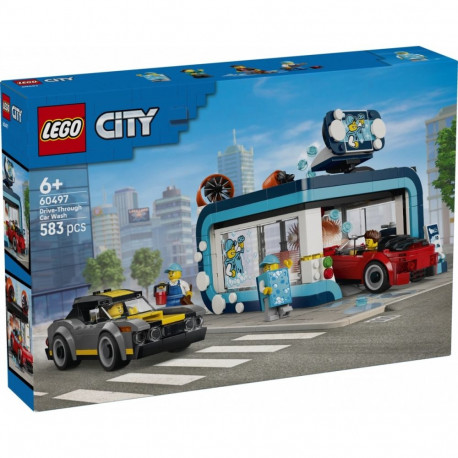 City ehituskomplekt 60497 läbikäidav autopesula