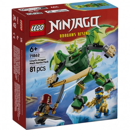 Ninjago 71862 Lloyds Dragon Mech Battle Pack Blocks