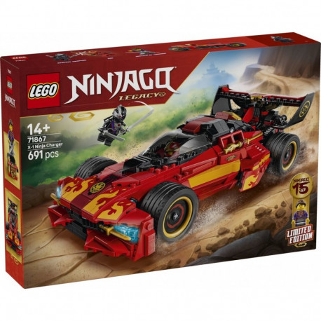 Ninjago 71867 X-1 Ninja Charger 15th Anniversary Blocks