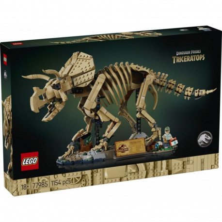 Jurassic World 77985 Dinosaur Skeletons: Triceratops Blocks