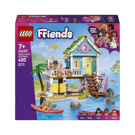 CONSTR LEGO rannamaja hülgedega 42699