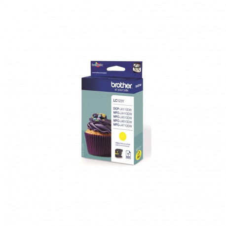 BROTHER LC-123Y TONER YELLOW 600P