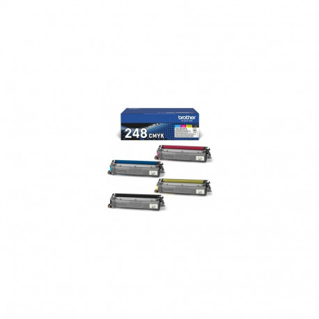 BROTHER TN248VAL TONER PACK BLACK+CMY 1000P