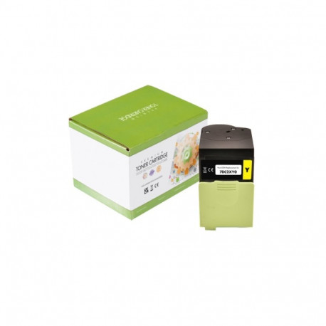 Compatible Static Control Lexmark 78C2XY0 Toner Cartridge, Yellow