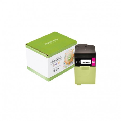 Compatible Static Control Lexmark 78C2XM0 Toner Cartridge, Magenta