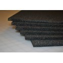 Black EPP board 600 x 450 x 12 mm