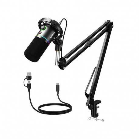 Microphone - Maono PD200XS Dynamic Cardioid USB/XLR RGB Black