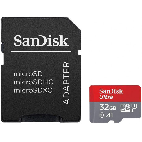 Sandisk mälukaart microSDHC 32GB Ultra 120MB/s A1 (avatud pakend)
