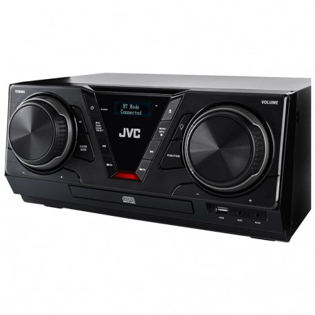 Audio System - JVC MX-E325B-DAB Mini Hi-Fi System 100W RMS, Bluetooth, DAB+ Black
