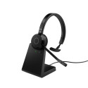 Wireless Headset - Jabra Evolve 65 TE MS, Up To 16H Talk Time, Dual Device Connectivity, Black