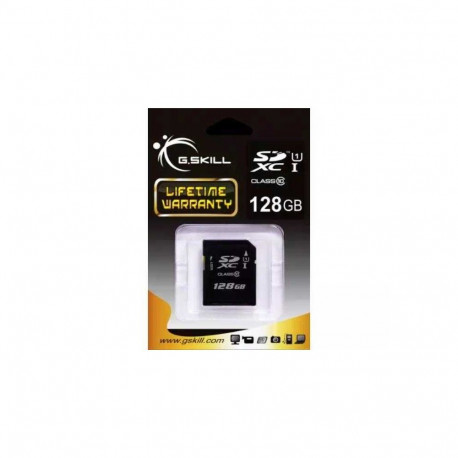 G.SKILL SDXC 128GB CLASS 10 UHS-I FF-SDXC128GN-U1.