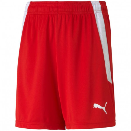 Puma laste lühikesed püksid teamLIGA 704931 01, punane