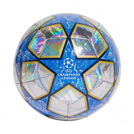 Adidas jalgpall UCL Training 25/26 League Stage Foil JP1549, hõbe-sinine