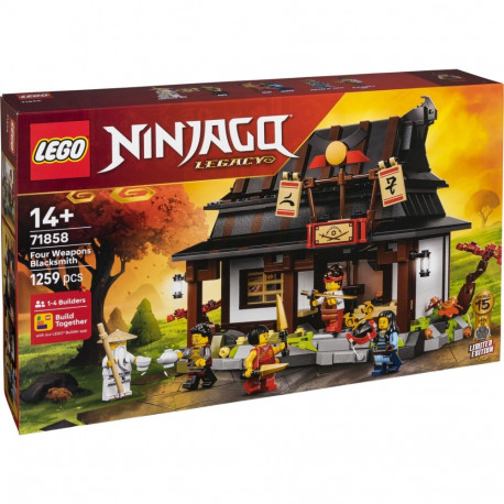 Ninjago komplekt 71858 Nelja relva sepikoja 15. aastapäev