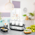 Rommelsbacher egg cooker ER 600 up to 6 silver eggs