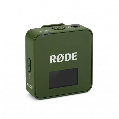 Rode juhtmevaba mikrofon Wireless GO (Gen 3), tumeroheline