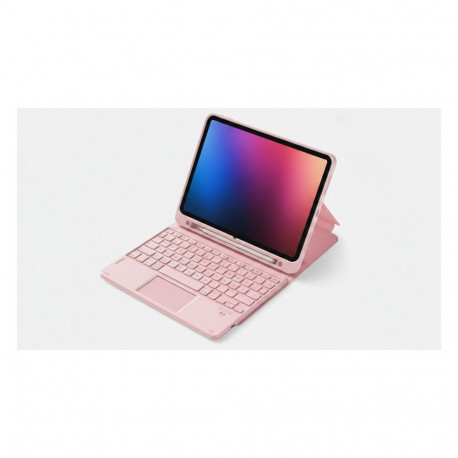 Inateck Bluetooth klaviatuuri ümbris KB002 iPad 11, roosa