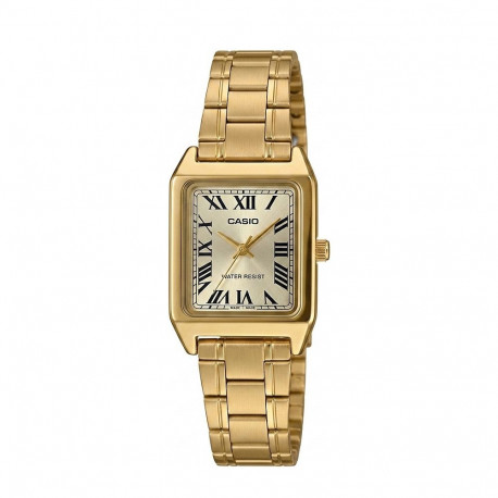 "CASIO LTP-V007G-9BUDF Damen-Analoguhr, gold"