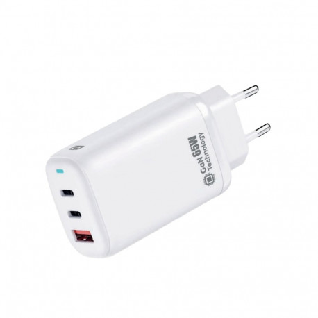 Quik Accessories QG-311 GaN 2x USB-C / USB Charger 65W