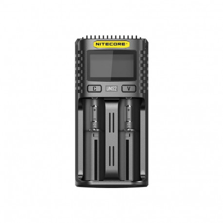 BATTERY CHARGER 2-SLOT/UMS2 NITECORE