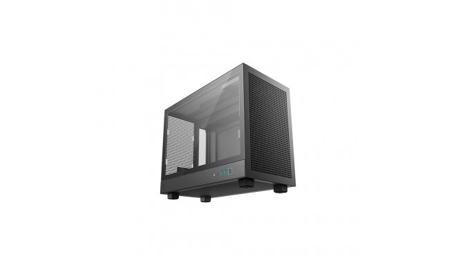 Computer Case - DEEPCOOL CH160 PLUS SFF Micro ATX Mini-ITX Tempered Glass Black