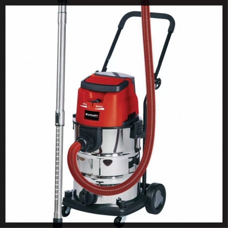 Vacuum Cleaner - Einhell TE-VC 36/30 Li S-Solo 30L Drum Wet&Dry Vacuum Black/Red