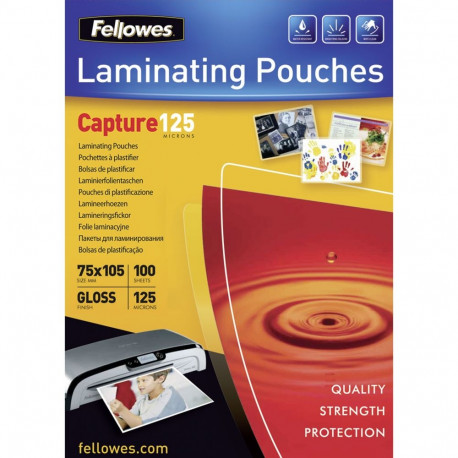 Fellowes 125mik 75x105mm / 100szt