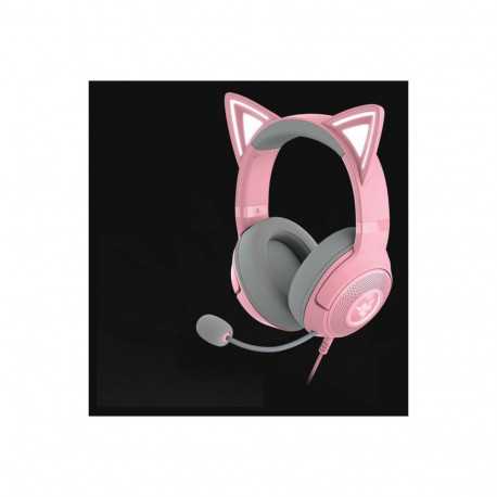 Razer peakomplekt Kraken Kitty V2 juhtmega kõrvapealne USB Type A, kvarts