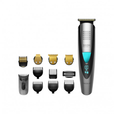Cecotec trimmer PrecisionCare Pro 5-in-1 juhtmevaba märg ja kuiv 13 pikkusastet, must/hõbedane