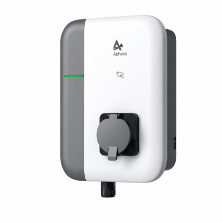 AlphaESS | SMILE-G3-EVCT11 | Three Phase EV Charger | 11 kW | 7 m | White/Grey