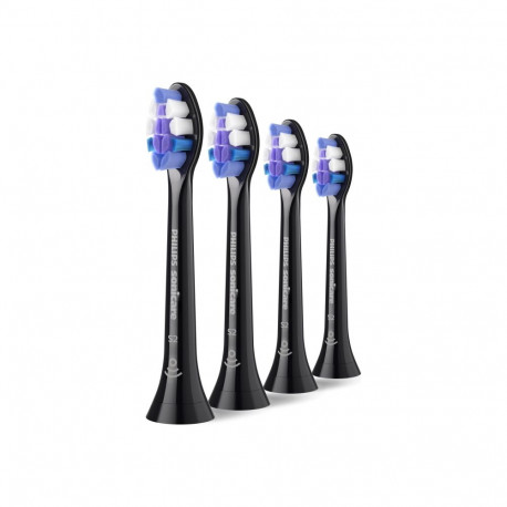 Philips asendusharjapead HX6054/88 Sonicare Sensitive täiskasvanutele 4tk, must