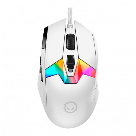 LORGAR Gaming Mouse MSP80 Pro Wired PixArt 3395 8K White