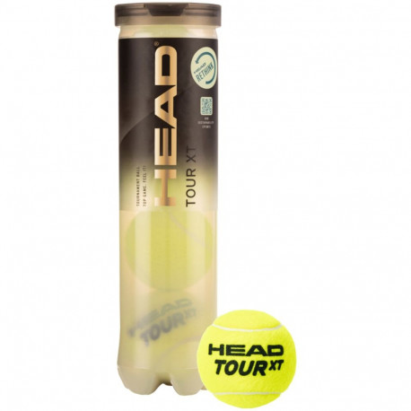 Head tenisepallid Tour XT 4tk 570824, kollased