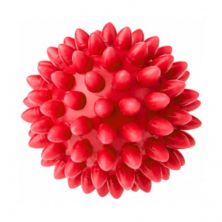Piłka Fizjo Spiky do masażu i rehabilitacji 5,4 cm Tullo czerwona REF852