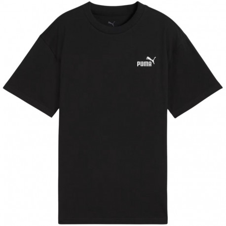 Koszulka dla dzieci Puma ESS Small No.1 Logo Relaxed Tee czarna 684920 01