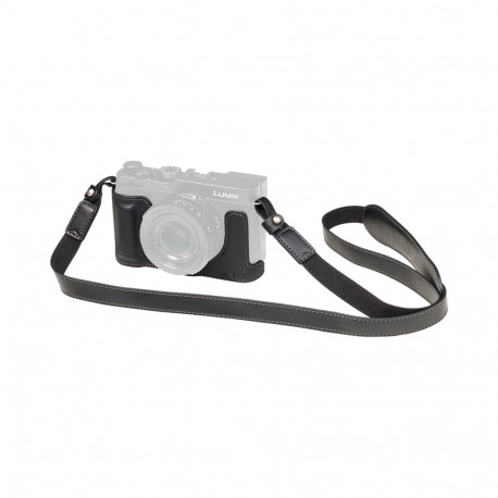 SmallRig 6274 Leather Half Case Kit for Panasonic LUMIX L10 Black