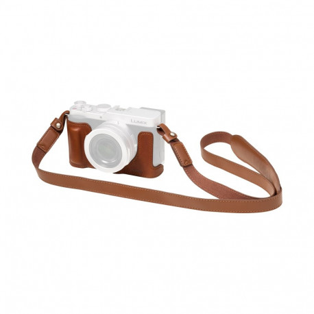 SmallRig 6275 Leather Half Case Kit for Panasonic LUMIX L10 Brown