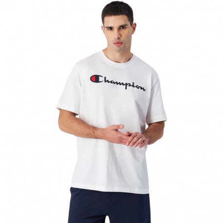 Champion meeste t-särk SS Tee 220256 WW001, valge